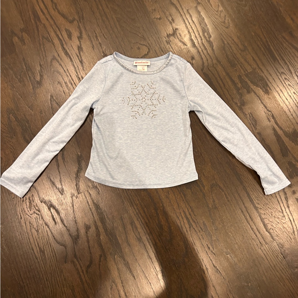 American Girl Snowflake Long Sleeve Tee
